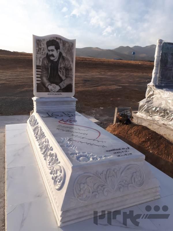 نمونه سنگ نصب شده