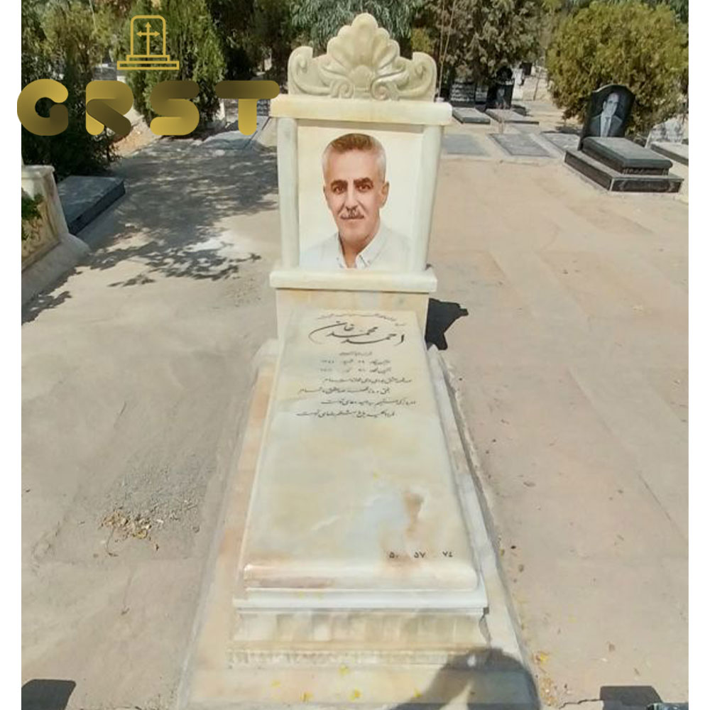 سنگ مزار مرمر سفید