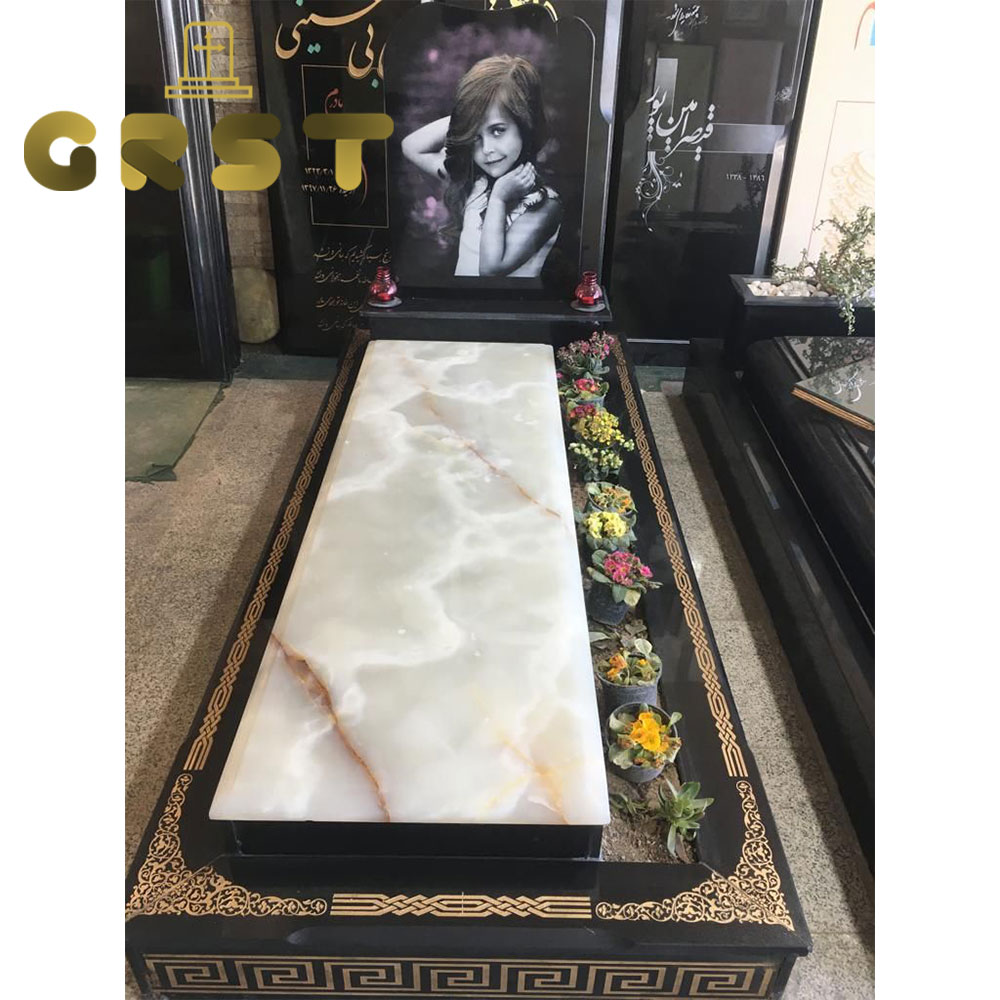 سنگ مزار مرمر نباتی (14)